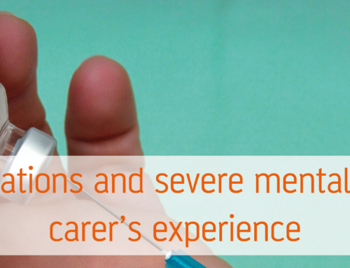 Flu vaccinations and severe mental illness: A carer’s experience