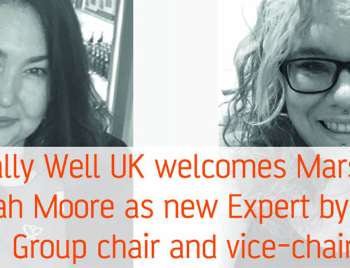 Equally Well UK welcomes Marsha McAdam and Hannah Moore as new Expert by Experience Group chair and vice-chair