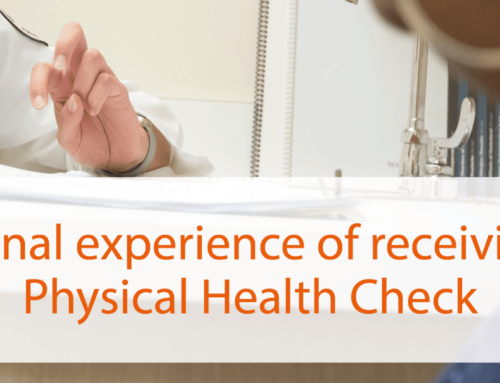 Personal experience of receiving the SMI Physical Health Check
